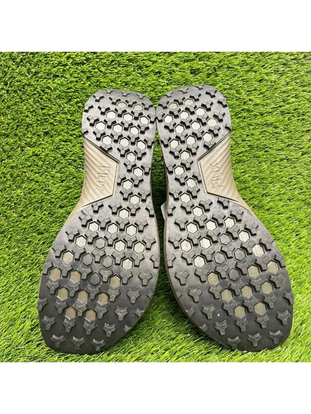 Flux Adapt Trail Runner Gray Olive Mens Size 13 Athletic Knit Shoes Sneakers